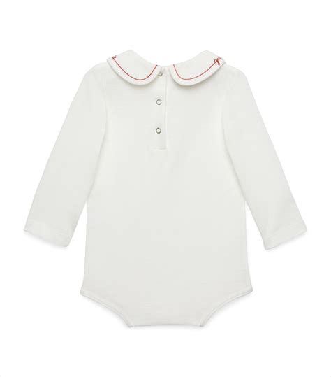 Gucci Kids x OshKosh B'gosh Embroidered Playsuit (3.